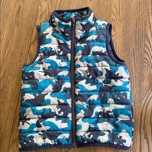 Gymboree Camouflage Dino Vest